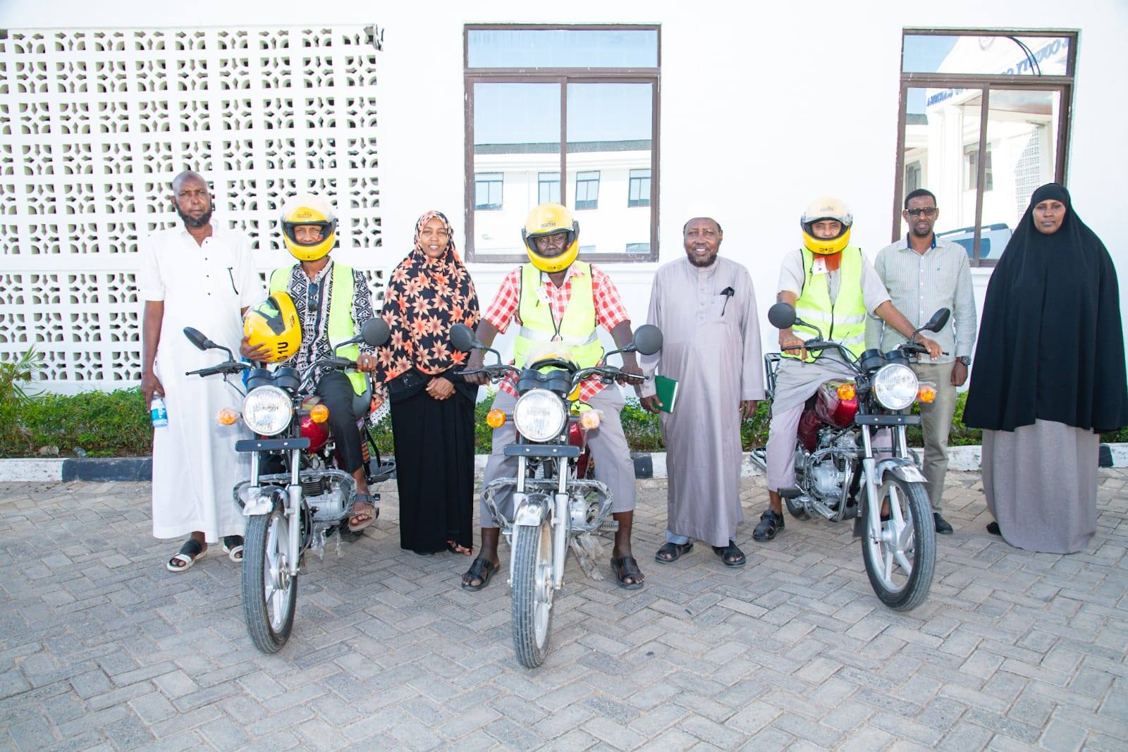 New Motorbikes to Enhance Extension Services and Food Security in Garissa